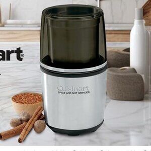 Cuisinart Spice and Nut Grinder SG-10 Electric Brushed Stainless Series | New